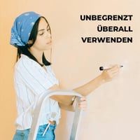 Multifunktionaler befüllbarer Lackstiftpinsel