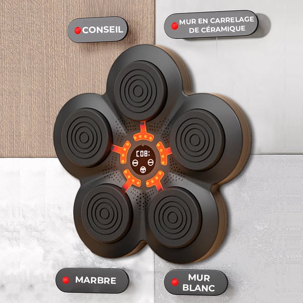 Machine de boxe musicale intelligente pour adultes et enfants