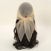Women's Glitter Decor Head Scarf