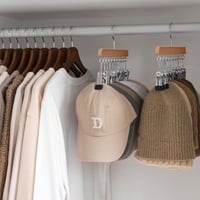 Wooden Hat Hanger Closet Organizer