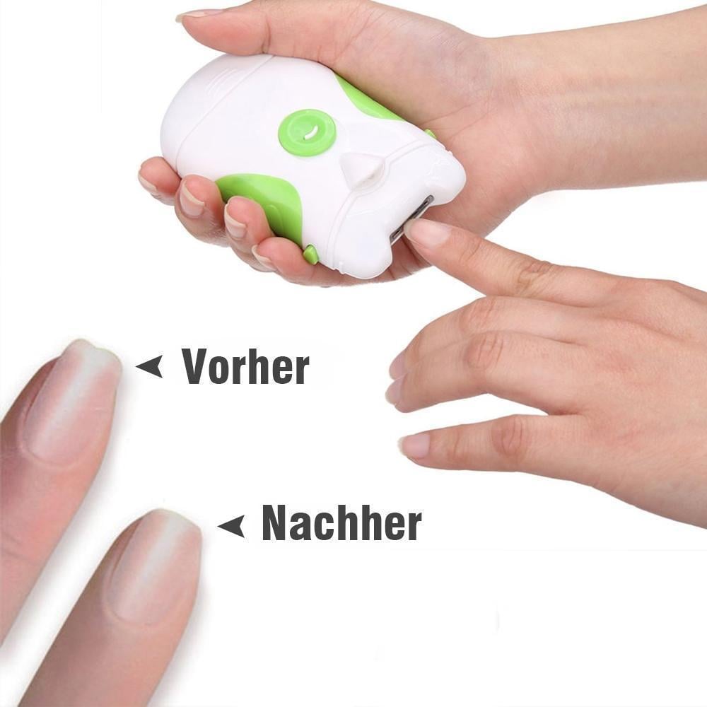 Elektrischer Nagelschneider mit LED-Licht