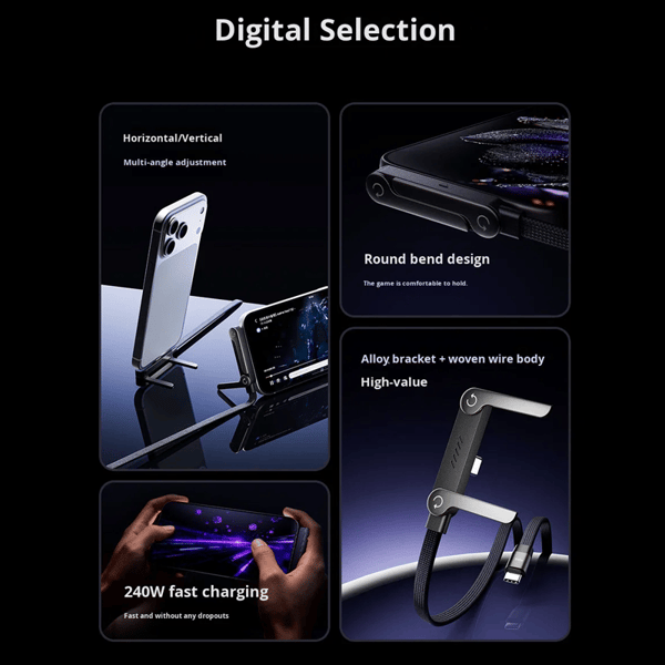 Elbow Fast Charging Data Cable
