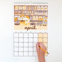 2025 Risograph Cat Calendar