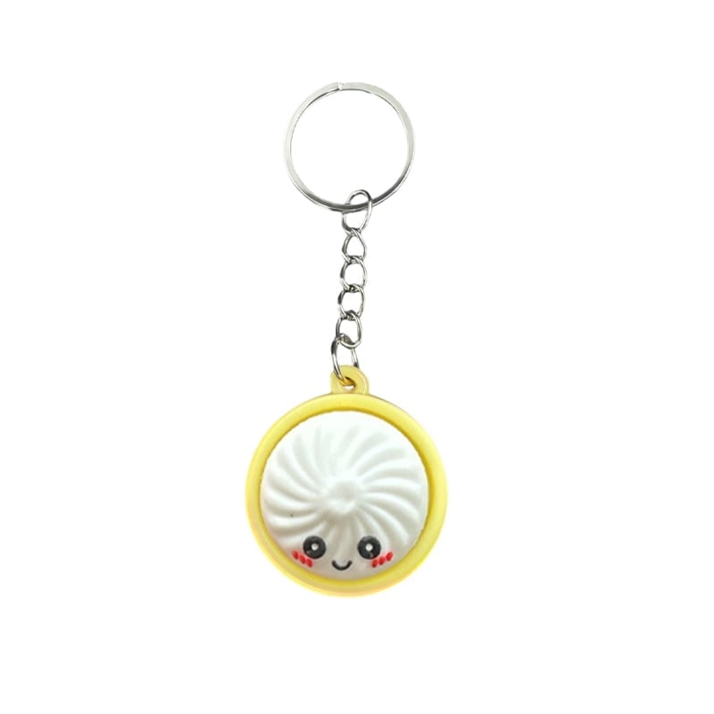 Cute Mini Dumpling Keychain🍴