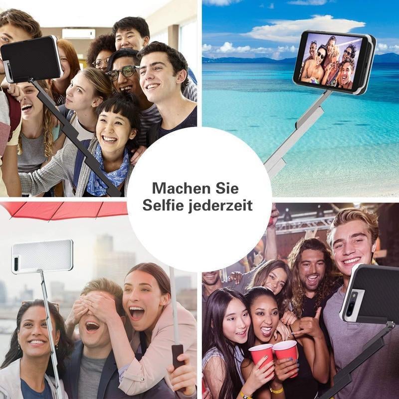 Bluetooth Selfie Stick Handy Hülle für iPhone