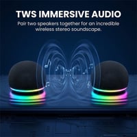 Sakerplus® Portable Magnetic Wireless Bluetooth Speaker