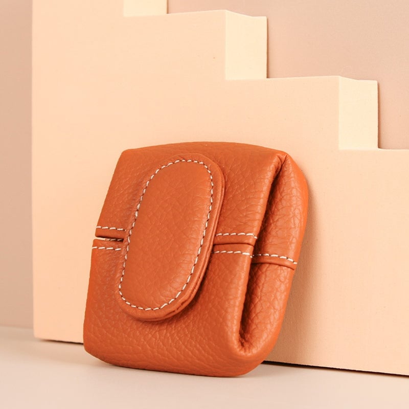 Solid Color Mini Coin Purse