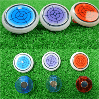 Golfbalmarkering Ronde dop Clipmarkering met waterpasfunctie