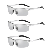 New-Photochromic Sunglasses with Anti-glare Polarized Lens