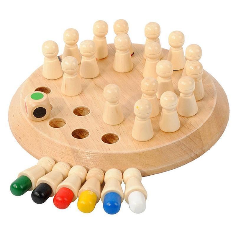 Wooden Memory Match Stick Chess