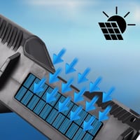 Sterke multifunctionele LED-zaklamp voor buiten