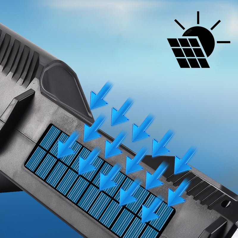 Sterke multifunctionele LED-zaklamp voor buiten