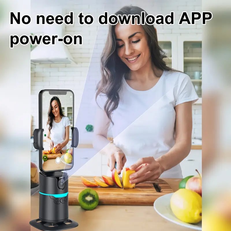 360° Rotatable Intelligent Automatic Pan-Tilt Stabilizer