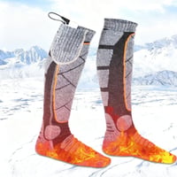 USB Heated Socks with 5000mAh Power Bank