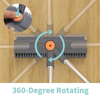 Sakerplus Heavy Duty 3 In 1 Floor Brush