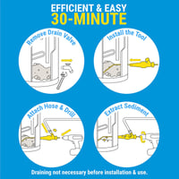 Water Heater Cleaning and Flushing Enhancer