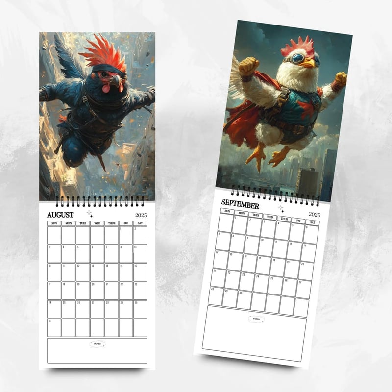 2025 Funny Cock Imitation Calendar