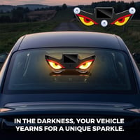Car Solar-Powered Devil Eye Dynamic Lights