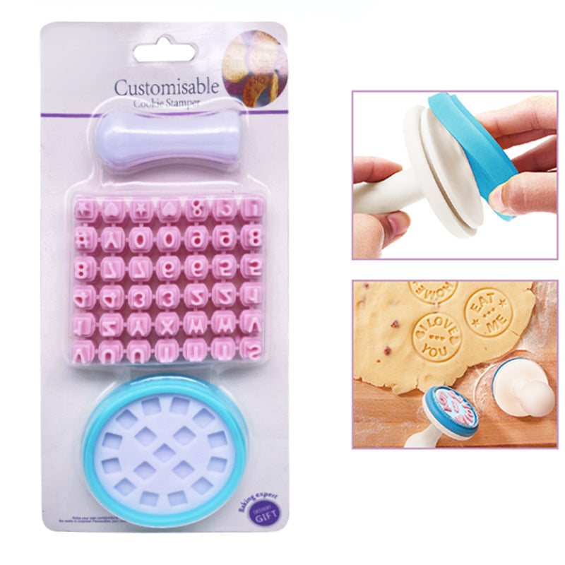 Alphabet Cookie Stamp Set