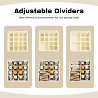 16-Grid Foldable Cloth Shoe Box