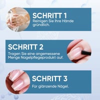 Pflegender und glänzender Nagellack