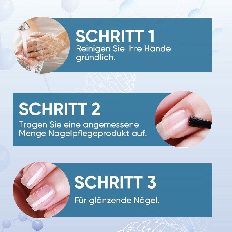 Pflegender und glänzender Nagellack