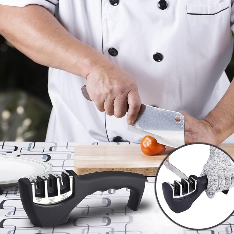 3-Stage Handheld Knife Sharpener