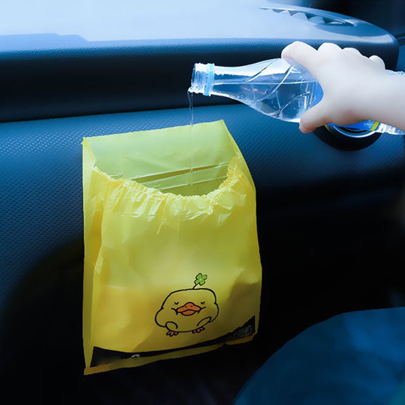 Sale-Cute Duck Portable Garbage Bag