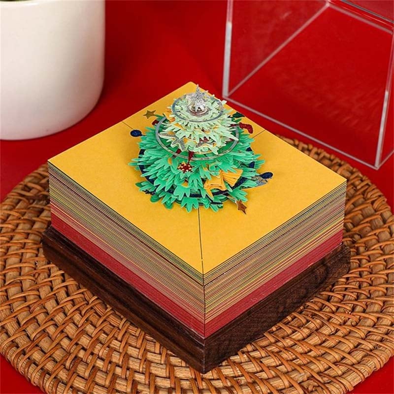 Sakerplus® 3D Paper Sculpture Desk Calendar