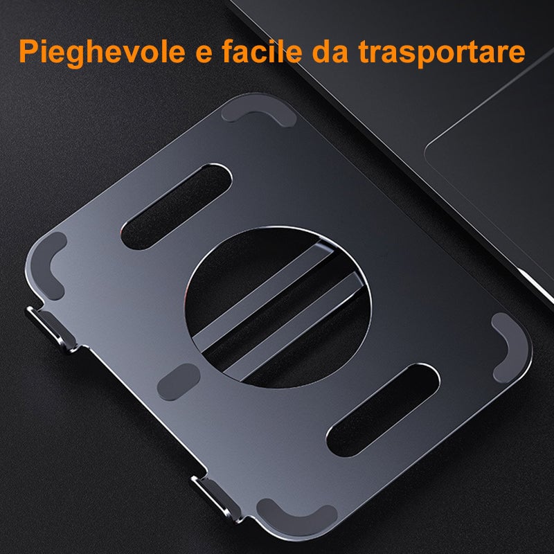 🔥 Saldi estivi - 49% di sconto 🔥Porta iPad pieghevole e girevole in lega di alluminio