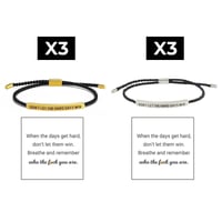 Inspire Bracelet - DONT LET THE HARD DAYS WIN
