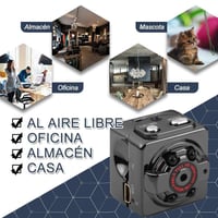 Mini cámara al cuerpo de 1080P y 12 millones de píxeles