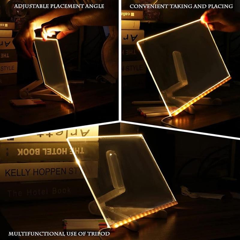 Sakerplus LED Note Board with Colors
