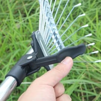 Adjustable Multi-Tine Steel Wire Rake
