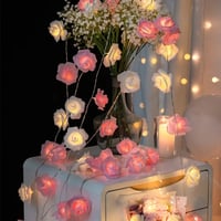 Guirlande lumineuse LED roses
