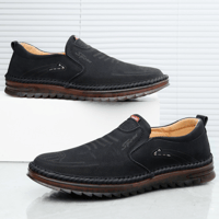Soft Surface Tendon Sole Hand Sewn Breathable Men's Shoes
