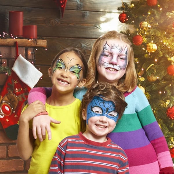 Professional Oil-Based Face & Body Paint Palette