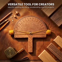 Handcrafted Wooden Precision Angle Finder