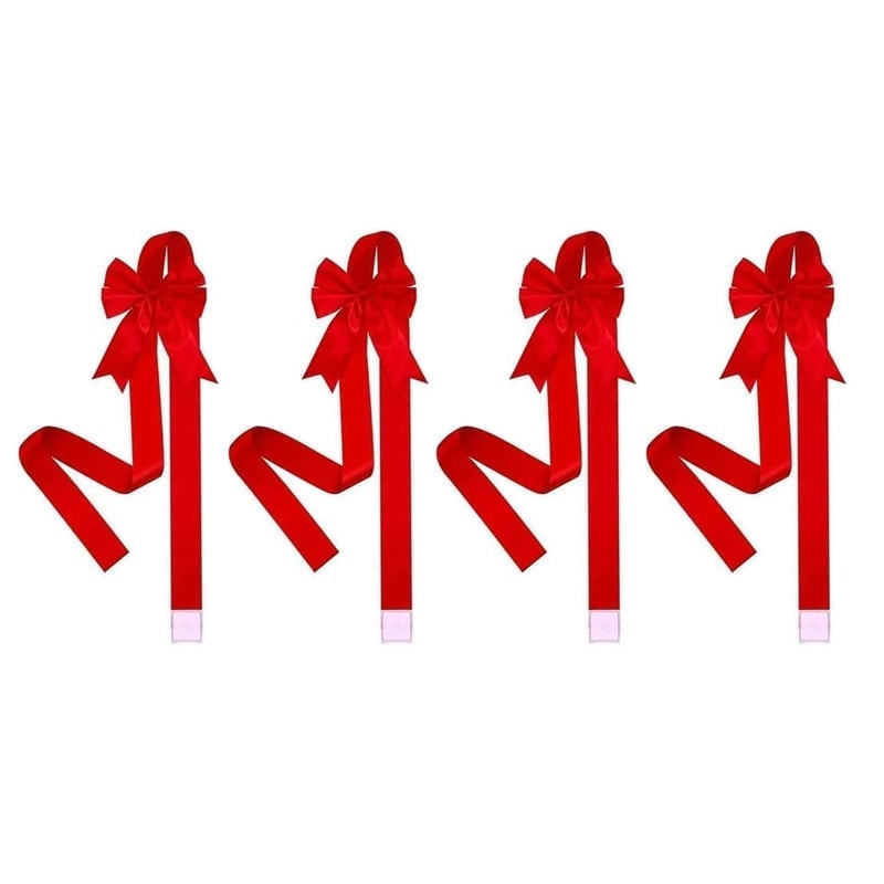 Christmas Door Bow Ribbon Decoration