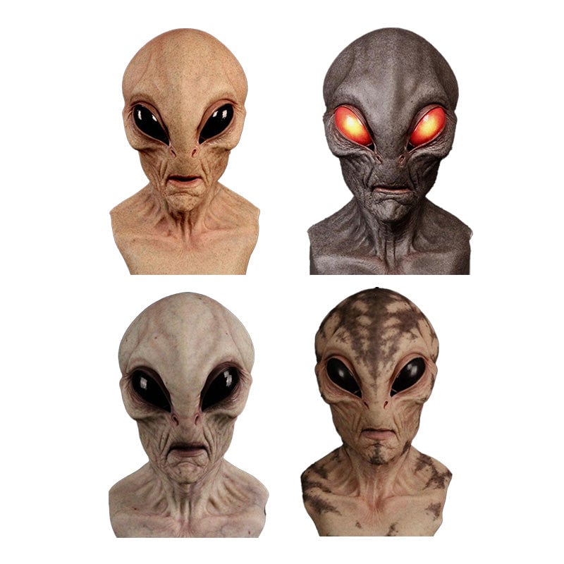 Maschera divertente aliena