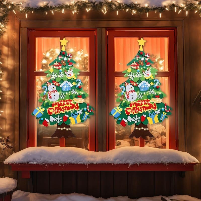 Sakerplus® DIY Felt Christmas Tree Decoration
