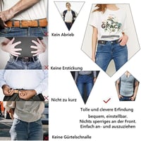 🎊Super Elastischer Schnallenfreier Gürtel für Damen und Herre🎊