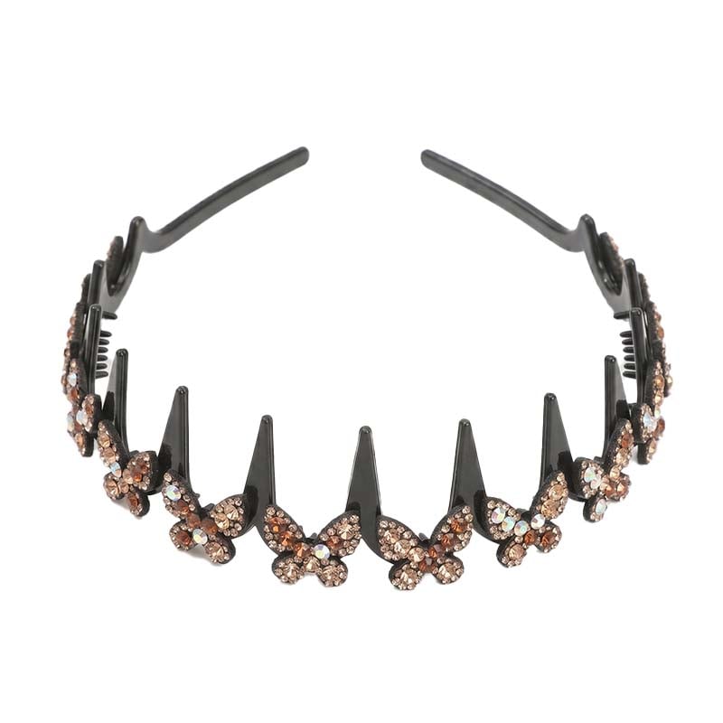 Crystal butterfly headband