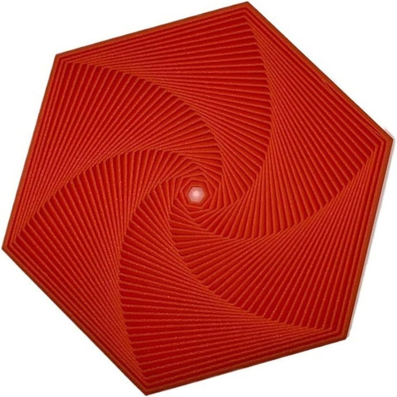 Esagono frattale di Fidget stampato in 3D