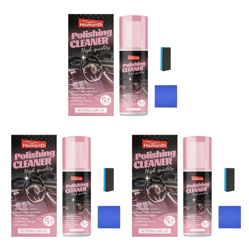 Reinigungs- und Poliermittel zur Autoinnenrenovierung