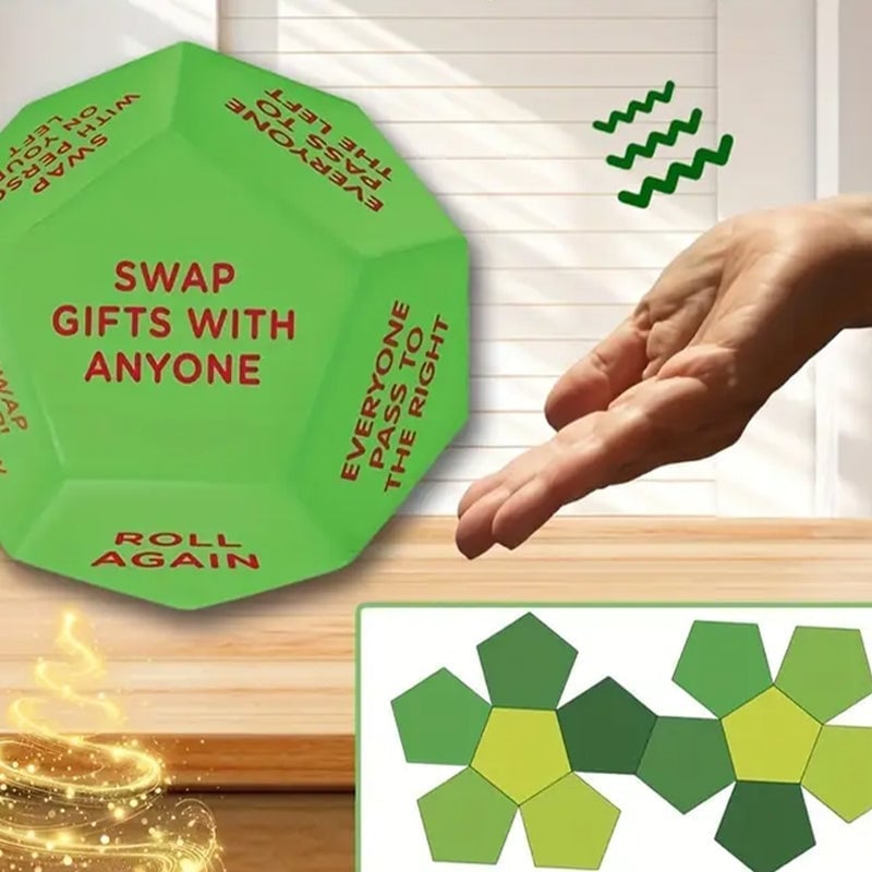 Santa Swap Gift Exchange Dice