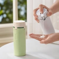 4-in-1 auslaufsicheres, drehbares Reisedispenser-Set