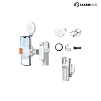 Zoomable Magnetic Palm Grip Mini Selfie Stick