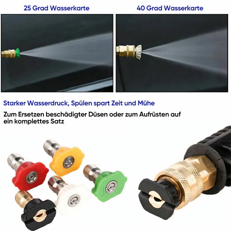 Schaumkanone mit Doppelanschluss