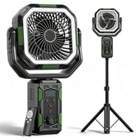 Kexon™ Camping Fan with Light & Power Bank